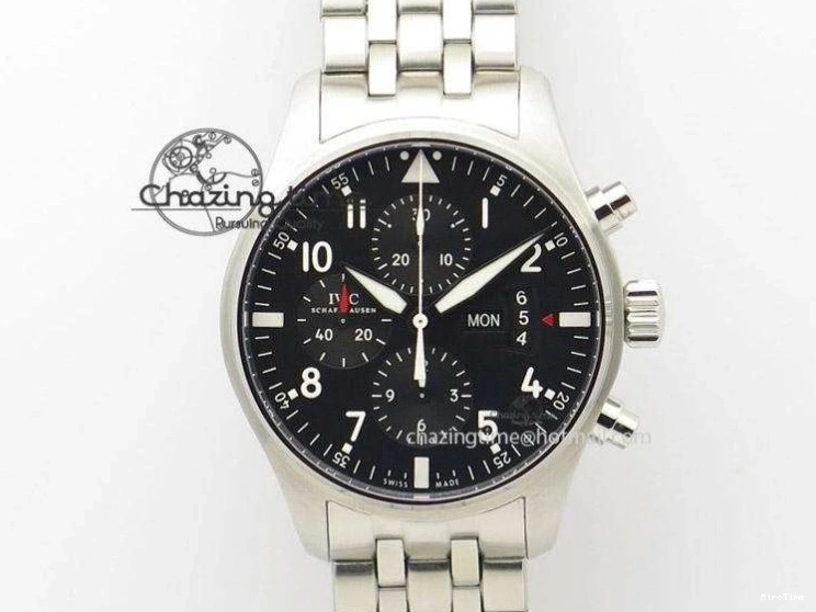 MIROTIME 0122 Practical Calatrava 5524 Pilot Travel Time SS GRF Blue Dial on Black Leather Strap A324 V 7107